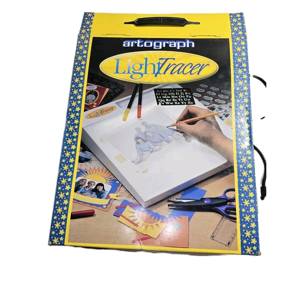 Artograph LightTracer Light Box Illuminated Tracing Table w/‎ Box & Instructions